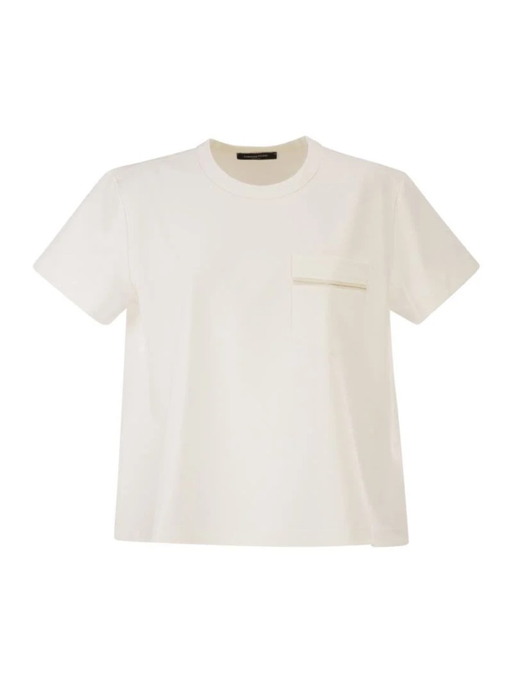 Fabiana Filippi
WHITE VISCOSE POLYAMIDE ELASTANE T-SHIRT